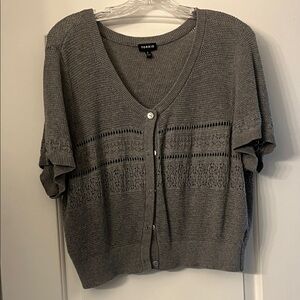 Torrid Size 2 Button-Up Knit Cardigan CROPPED